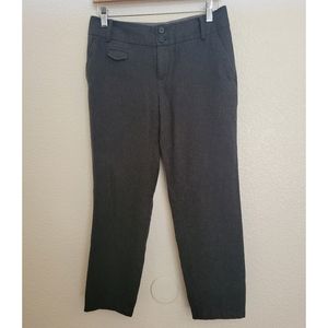 Womens Banana Republic size 2 gray trouser ankle pant